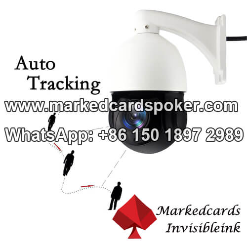 Auto tracking poker card scanner