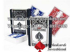Red Plastic Poker Ultiamte Bicycle Cards