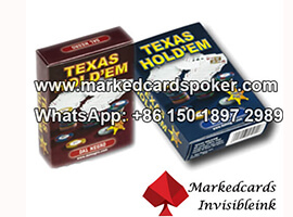 Dal Negro Texas Holdem Marked Playing Cards