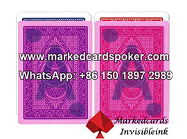 Modiano invisible ink marked poker cards