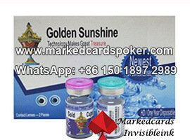 Marked Poker Cards Contact Lenses