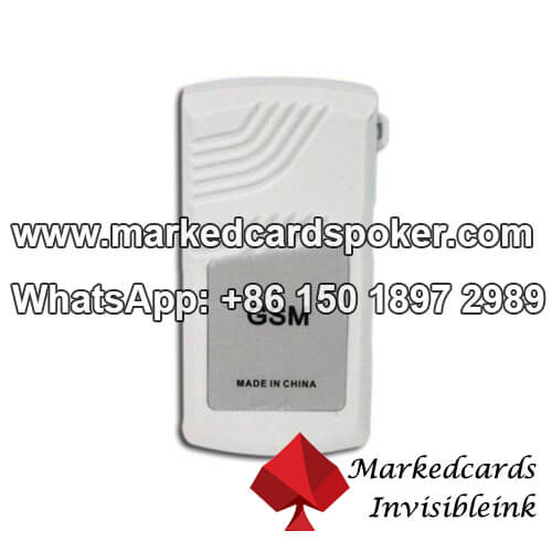 Reporting Poker Results By Marked Cards Interphone