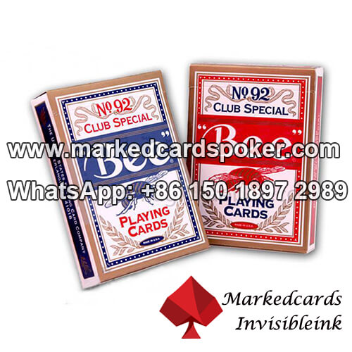 Bee Standard No.92 Poker Karten