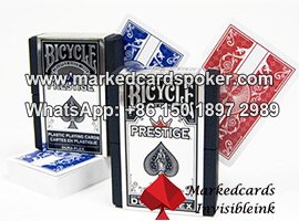 Marked Bicycle Prestige Poker Cards