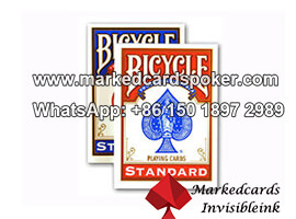 Standard Size Standard Index Red Decks To Bicycle