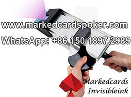 Poker Cheat Camera Blackjack Shoe To Barcode Marked Deck