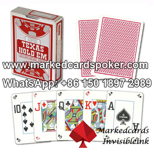Plastic Copag Texas Dual Peek Index Poker Cards