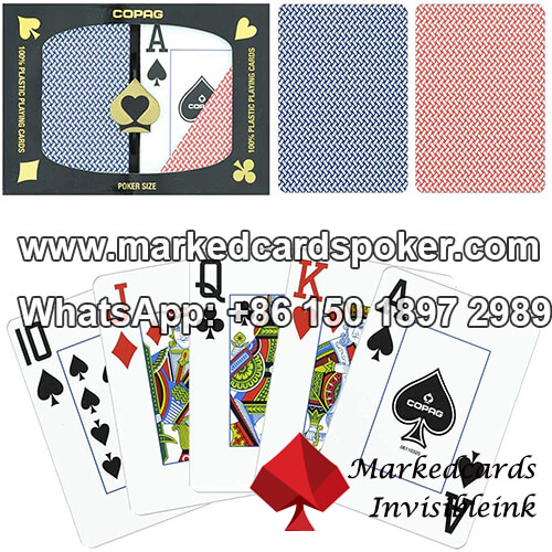 Copag exportacion tinta invisible marco cartas de poquer