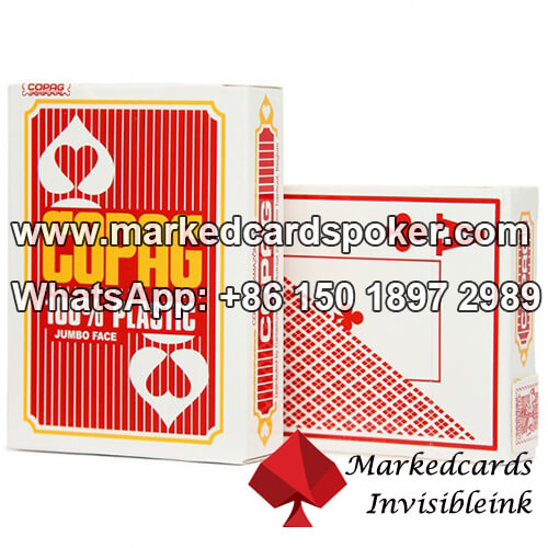Barcode Marking Copag Marked Cards For Sale