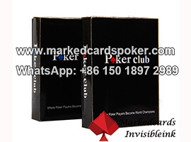 Edge Side Bar Code Marked Cards For Poker Camera