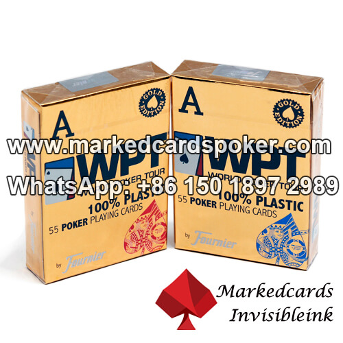 Plastic Fournier WPT Poker