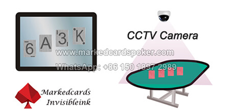 cctv poker camera see through infrared marked cards 