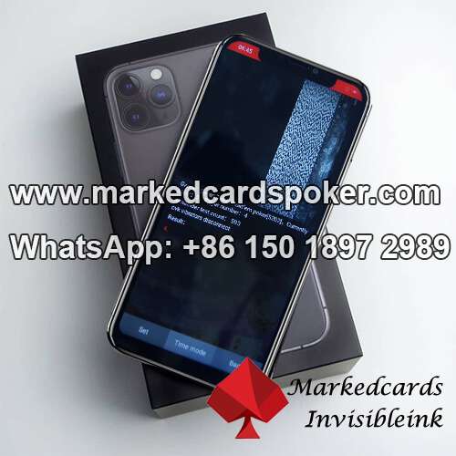AKK A3 IPhone 11 Poker Card Analyzer