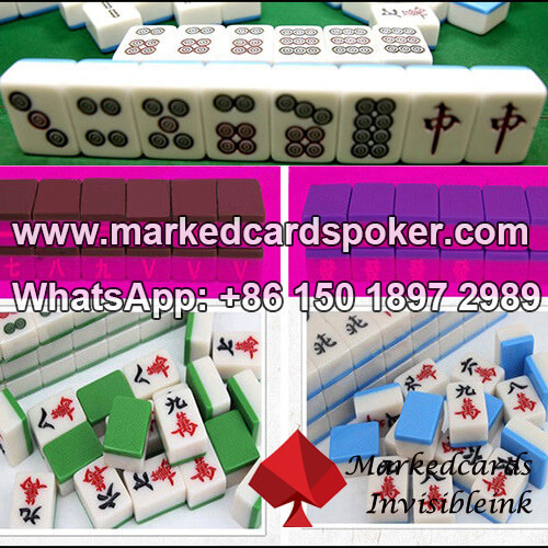 Tinta invisivel para marcar Mahjong