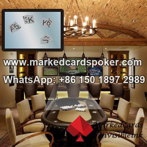 Special marked poker cards