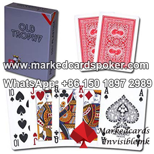 Invisible Ink Edge Side Barcode Playing Cards Marking