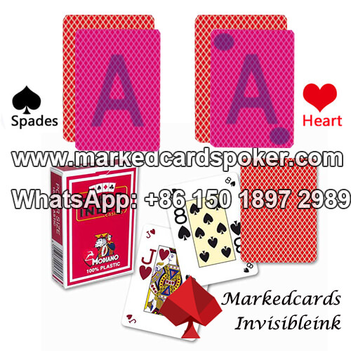 Modiano Poker Index Markierte Spielkarten