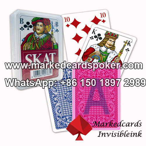 Best Invisible Ink Marked Modiano Skat Cards Decks