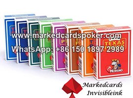 Marked Special Invisible Ink Modiano Cards For Poker Analyzer