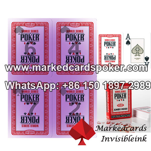Modiano WSOP Markierte Spielkarten