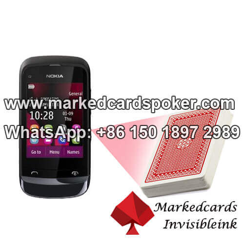Nokia Phone Poker Cheating Scanner For Bar Code Marked Playing Cards
