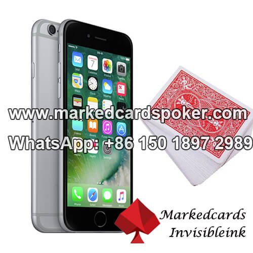 Normal poker cards reader system