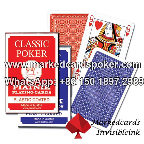 Piatnik magia classica cartoes de poker marcados