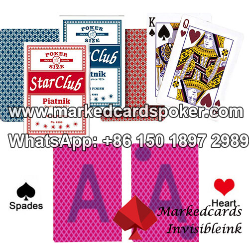 Piatnik Club Star Leuchtend Markierte Karten