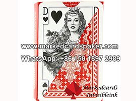 Piatnik Economy Red Marked Playing Cards