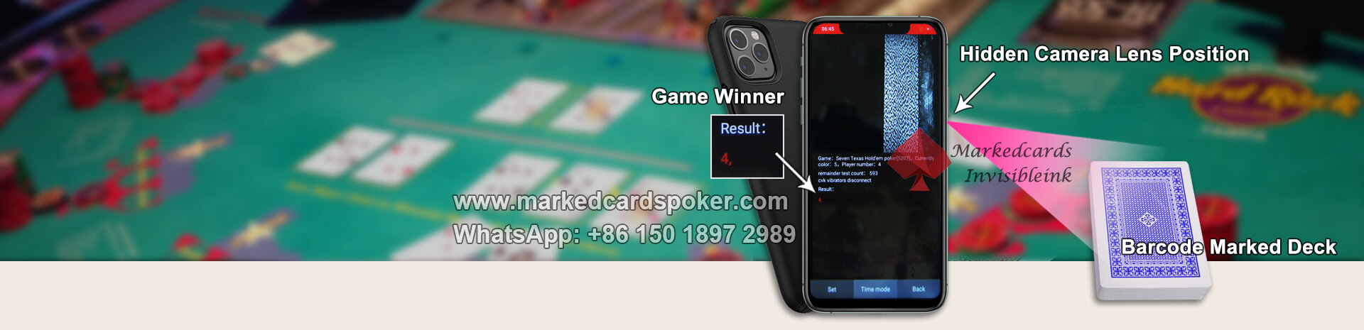 marked barcode poker cards analyzer
