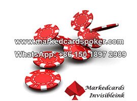 Edge Marked Barcode Cards Poker Chip Scanner