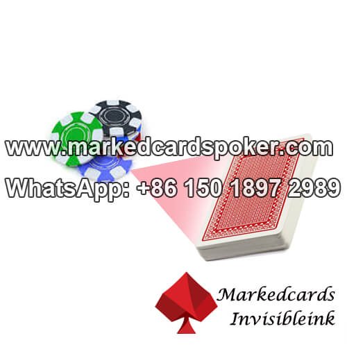 Chip marked cards lens