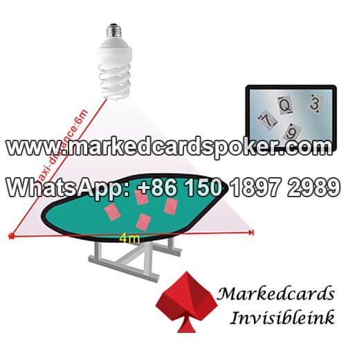 Lamp infrared poker camera