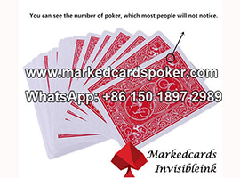 Undetectable Marked Playing Poker Cards For Sale In GS