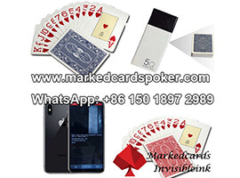 barcode marked poker card reader